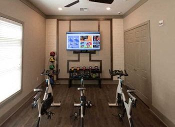Fitness Area with Commercial Gym Quality Fitness Equipment